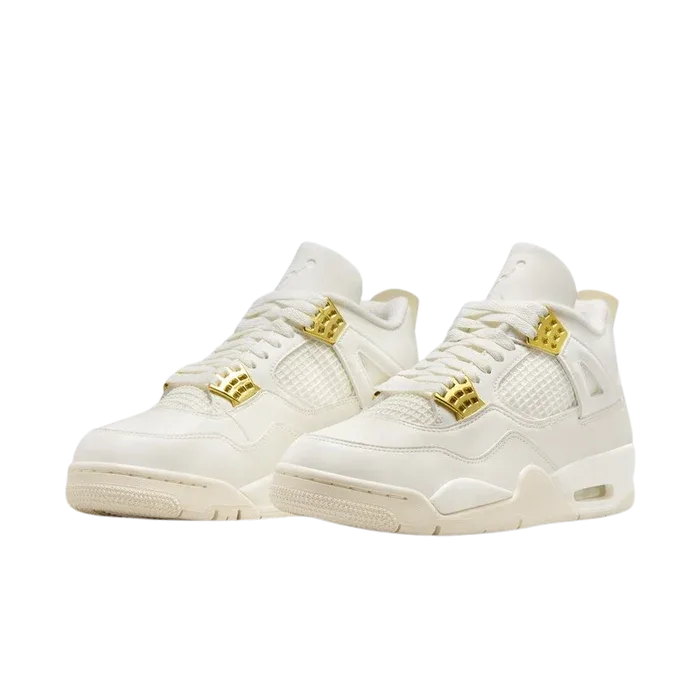 Air Jordan 4 Metallic Gold