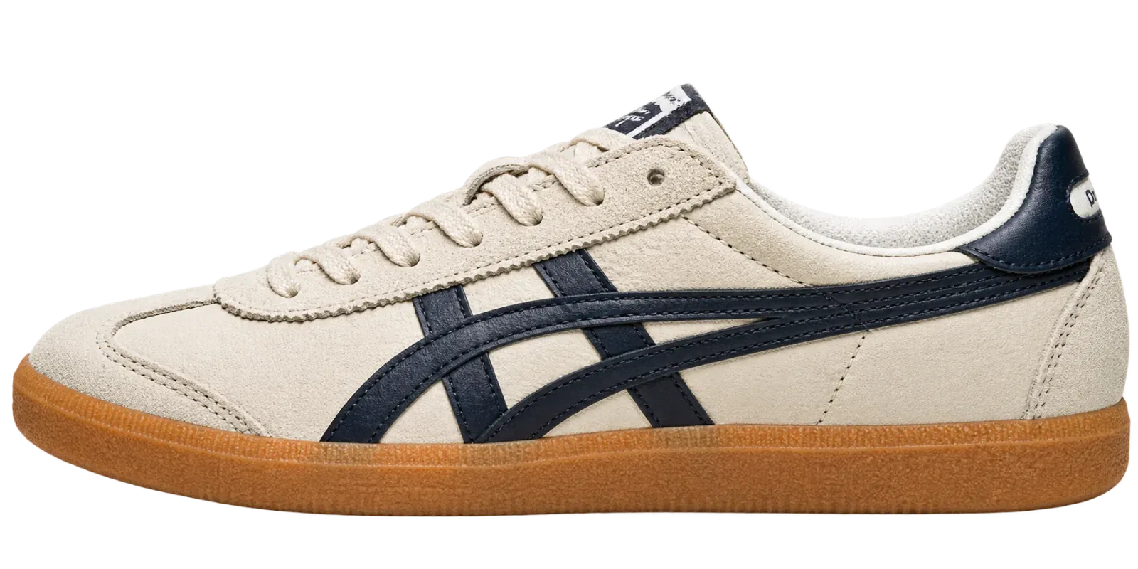 Onitsuka Tiger Cream Navy Gum Sneakers