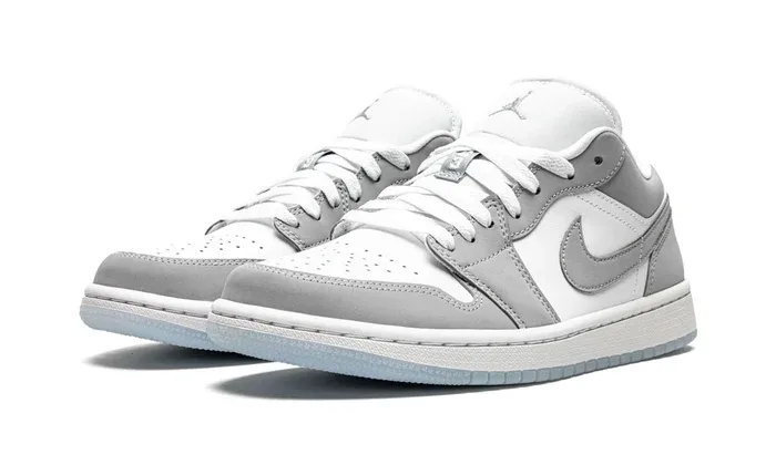 Air Jordan 1 Low White Wolf Grey