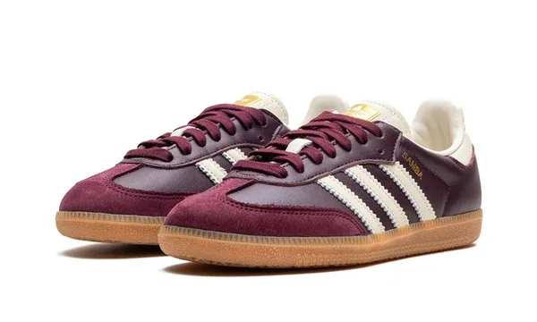 Adidas Samba OG Maroon Cream White
