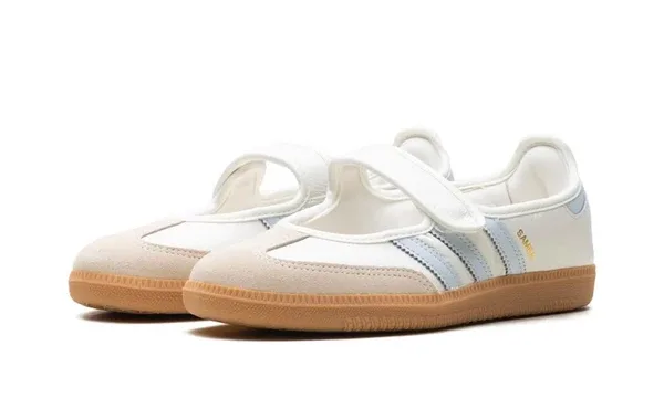Adidas Samba Jane Womens White Blue Gum