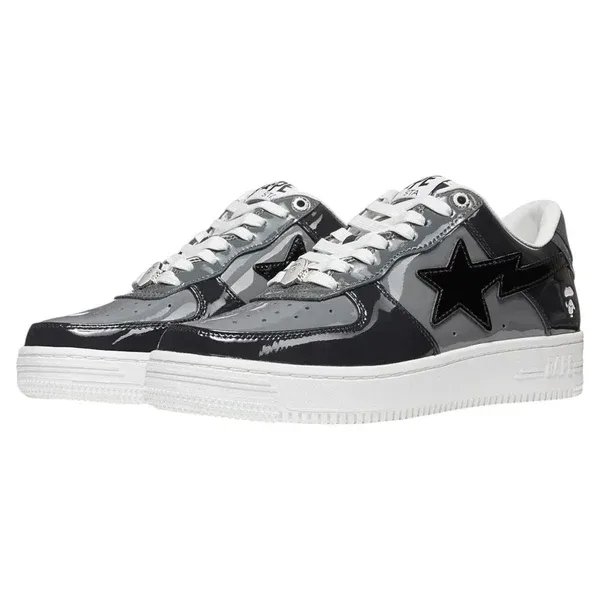 A Bathing Ape BAPE STA Low Black Gray