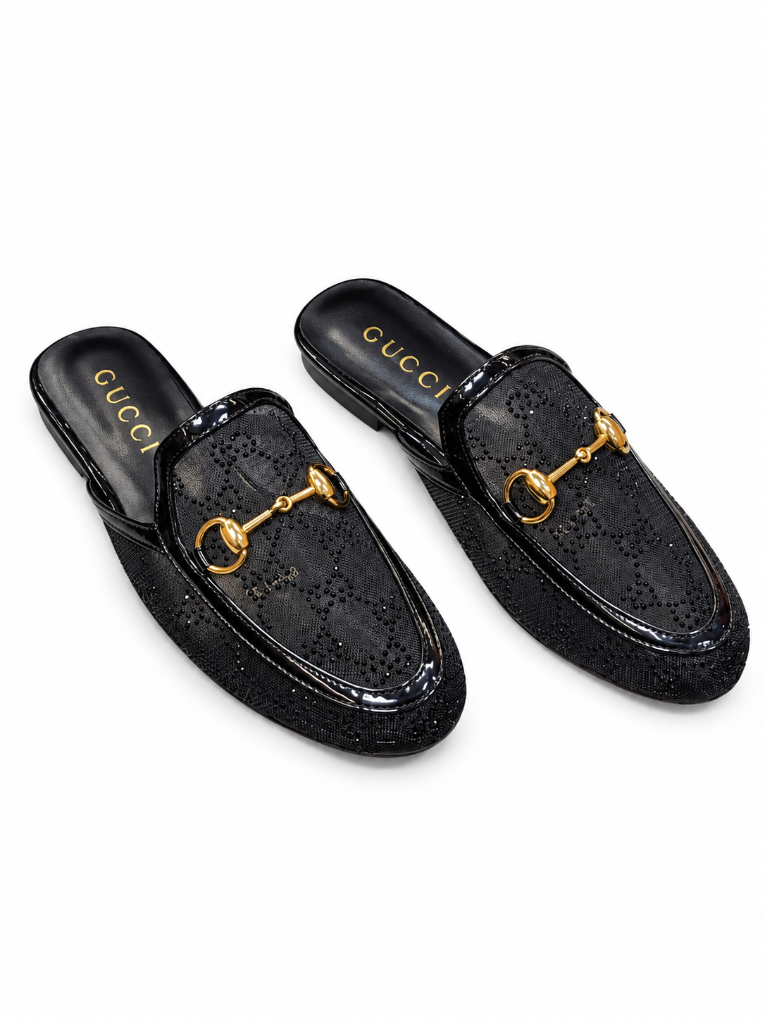 Gucci Horsebit Embellished Slip-On Mules